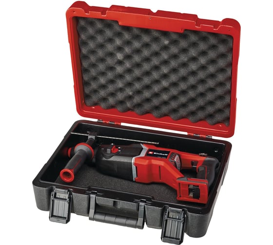 Аккумуляторный перфоратор Einhell PXC TP-HD 18/26 D Li BL, 18В,SDS+, 2.6 Дж, 26 мм,3р, D-рук, кейс, без АКК 4514270