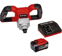 Миксер аккумулятор Einhell PXC TE-MX 18 Li,18В,0-620/мин,М14,мешалка 100мм + ЗУ + 1 акк 5.2 Ач 4258760SET 34936285