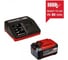 Миксер аккумулятор Einhell PXC TE-MX 18 Li,18В,0-620/мин,М14,мешалка 100мм + ЗУ + 1 акк 5.2 Ач 4258760SET 2