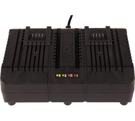 Двойное зарядное устройство WORX WA3883, 20В, 2*2A