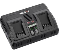 Двойное зарядное устройство YATO 18 В, 2.2 А YT-828499