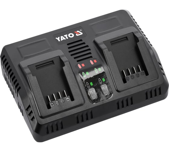 Двойное зарядное устройство YATO 18 В, 2.2 А YT-828499