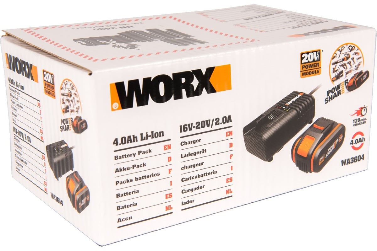 4 2 WORX WA3604