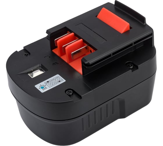 Аккумулятор (9.6 V; 1.5 Ah; Ni-Cd) для электроинструмента Black & Decker TopON TOP-PTGD-BD-9.6-S