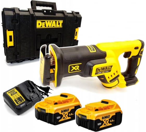 Пила сабельная аккумуляторная Dewalt 18В DCS367P2 DCS367P2-XJ 1