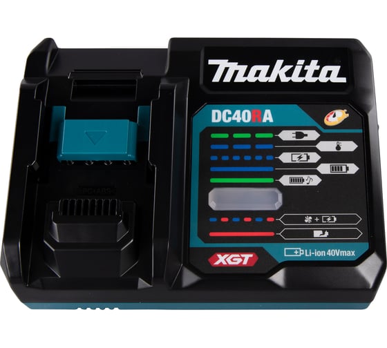 Зарядное устройство DC40RA XGT, 40В, быстрое Makita 191E10-9 1
