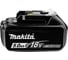 Аккумулятор Makita BL1850B LXT 18 В, 5 Ач, индикатор заряда, полиэтиленовый пакет, 1 шт 632G59-7 1