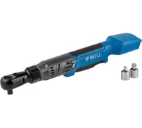 Аккумуляторная угловая трещотка (гайковерт) BULL CRW 9020 в кор. 90 Нм, 0-200 об/мин., LED 1333566