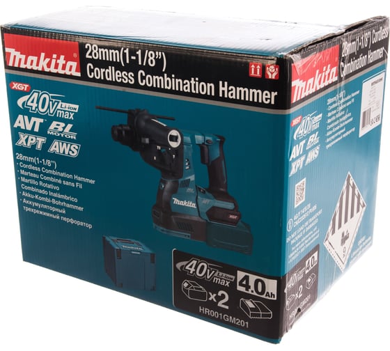 Аккумуляторный перфоратор Makita XGT HR001GM201 199375 - выгодная цена ...
