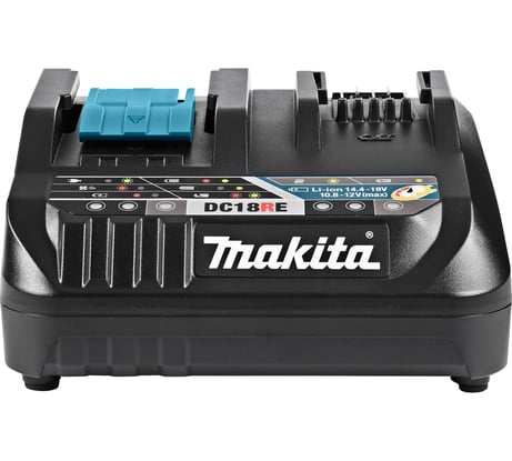 Устройство зарядное быстрое двухпортовое DC18RE (10.8/12/14.4/18 В; Li-Ion) Makita 198445-5