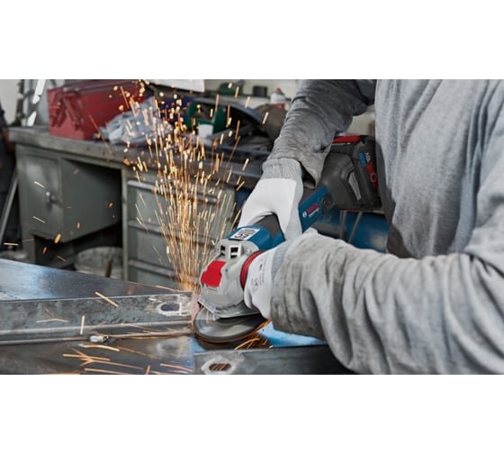 Аккумуляторная угловая шлифмашина Bosch GWX 18V-10 06017B0102
