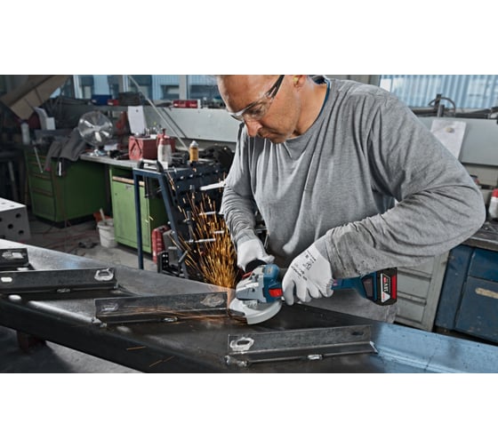 Аккумуляторная угловая шлифмашина Bosch GWS 18V-10 06019J4004