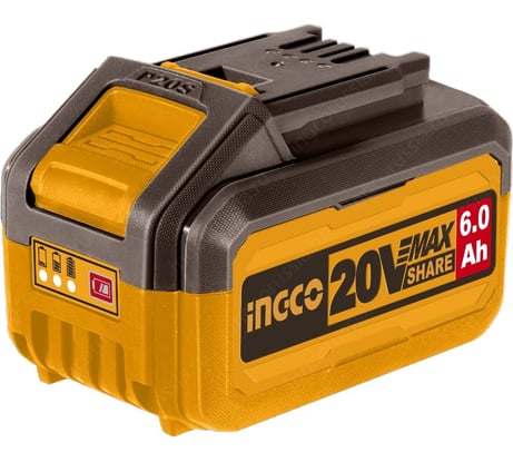 Аккумуляторная батарея INGCO 20В/6.0Ач INDUSTRIAL FBLI2060