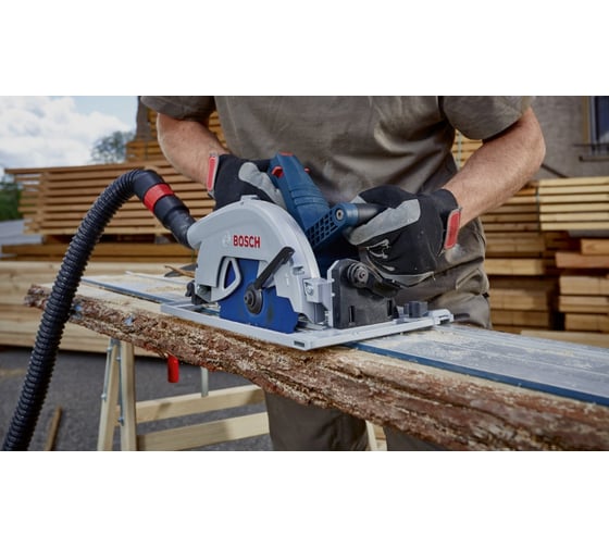 Аккумуляторная циркулярная пила Bosch GKS 18V-68 GC 06016B5101