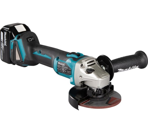 Шлифовальная угловая аккумуляторная машина Makita LXT 18В DGA504RT