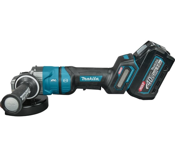 Шлифовальная угловая аккумуляторная машина Makita XGT BL 40 В GA050GT101