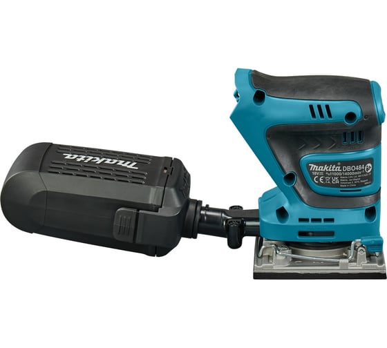 Шлифовальная вибрационная аккумуляторная машина Makita LXT BL 18 В DBO484Z