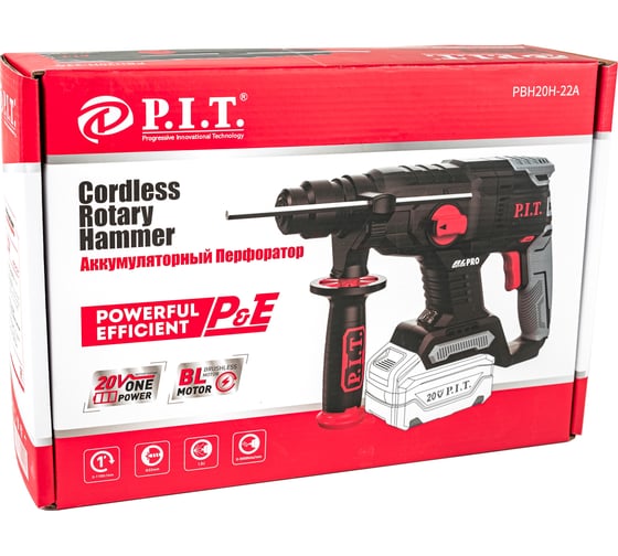 Аккумуляторный бесщеточный перфоратор P.I.T. PBH20H-22A