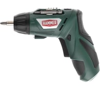 Аккумуляторная отвертка Hammer Flex с набором бит, 3.6 В 1.3 Ач, 4 Нм, Li-Ion ACD3.6A