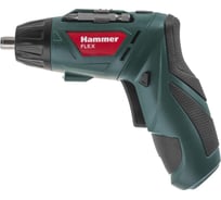 Аккумуляторная отвертка Hammer Flex с набором бит, 3.6 В 1.3 Ач, 4 Нм, Li-Ion ACD3.6A