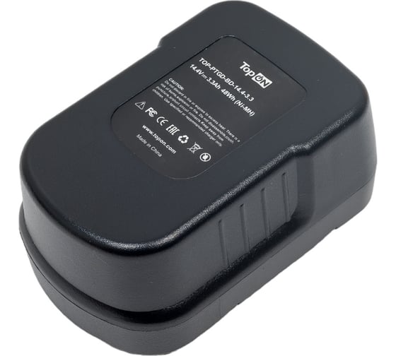 Аккумулятор (14.4 В; 3.3 А.ч) для Black&Decker TopON TOP-PTGD-BD-14.4-3.3(A)