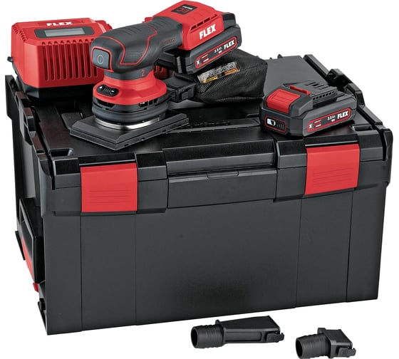 Аккумуляторная виброшлифмашина FLEX OSE 2-80 18-EC/2.5 Set 532086
