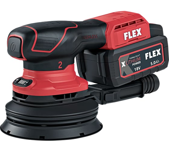 Аккумуляторная эксцентриковая шлифмашина FLEX ORE 2-125 18-EC/2.5 Set 532083