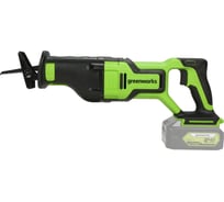 Аккумуляторная сабельная пила Greenworks GD24RS 1200407