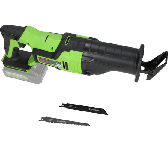 Аккумуляторная сабельная пила Greenworks GD24RS 1200407
