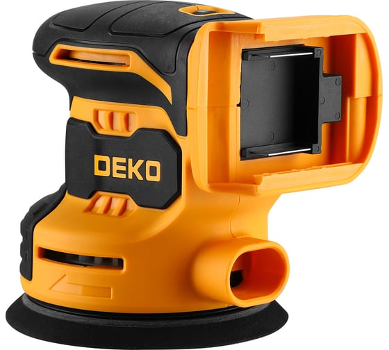 Шлифмашина эксцентриковая аккумуляторная DEKO DKCG-125, 20В, 1x2.0Ач 084-1041