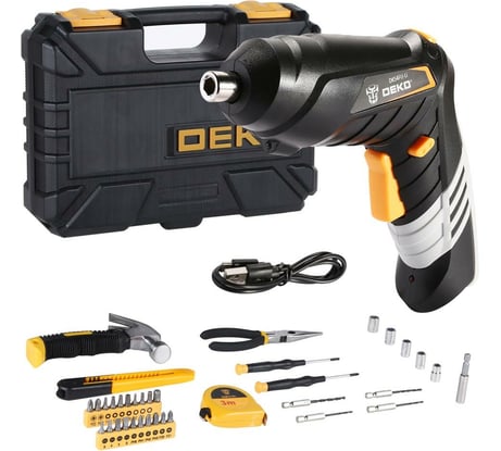 Аккумуляторная отвертка DEKO DKS4FU-Li 063-4152