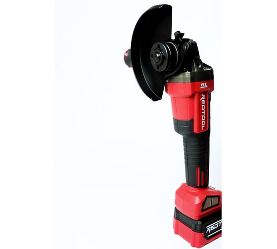 Машина шлифовальная угловая аккумуляторная REDTOOL BG-1197 20В, 125 мм c регулировкой оборотов RT 1197