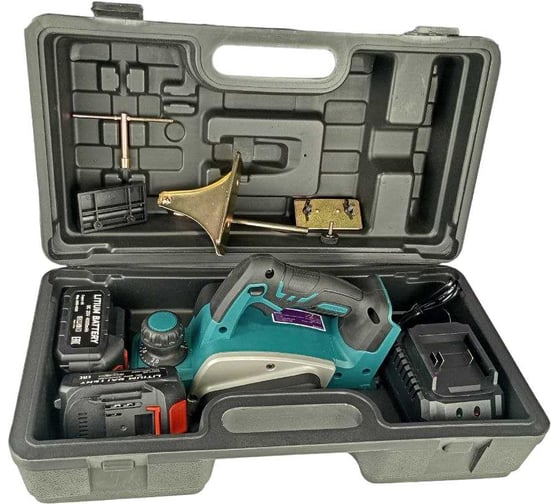 Рубанок аккумуляторный AktiTool BPL20 (20 В, 2 Li-ion аккум. 4000 mAh) 102101