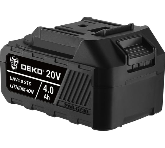 Аккумулятор DEKO UNV4.0 STD, Li-ion, 20В, 4.0А_ч 063-4494