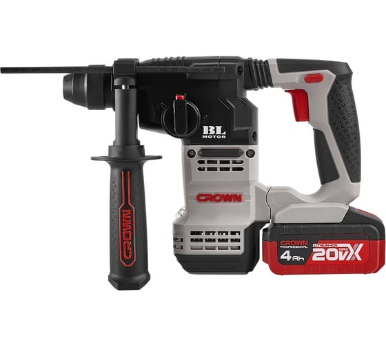 Аккумуляторный перфоратор CROWN CT28001HX-4 BMC