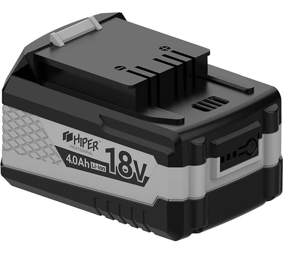 Аккумулятор HBA1840C 18В, 4.0 Ач, Li-Ion, блистер Hiper UPL XS