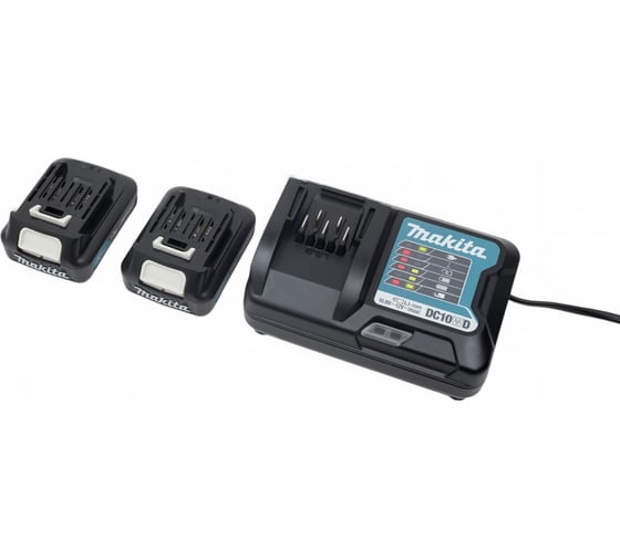 Набор аккумулятор и зарядное устройство Makita SK MKP1WY122 (BL1016x2 шт., DC10WD, кейс MAKPAC тип 1) 197643-8