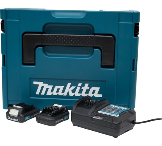 Набор аккумулятор и зарядное устройство Makita SK MKP1WY122 (BL1016x2 шт., DC10WD, кейс MAKPAC тип 1) 197643-8