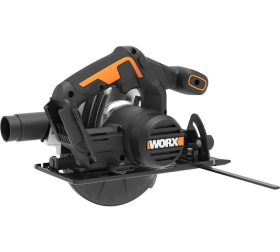 Дисковая аккумуляторная пила WORX 165 мм, 20 В, 2 Ач х1, ЗУ 2А, коробка WX526