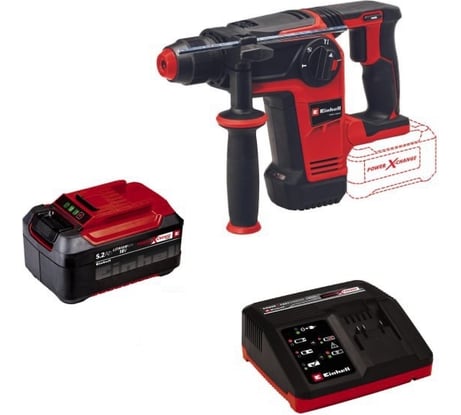 Аккумуляторный перфоратор Einhell PXC TP-HD 18/26 Li BL + ЗУ + 1 акк 4.0 Ач 4514265SET4