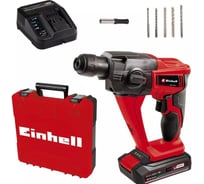 Аккумуляторный перфоратор Einhell PXC TE-HD 18 Li (1x2.5 Aч) кейс, набор буров 4514218