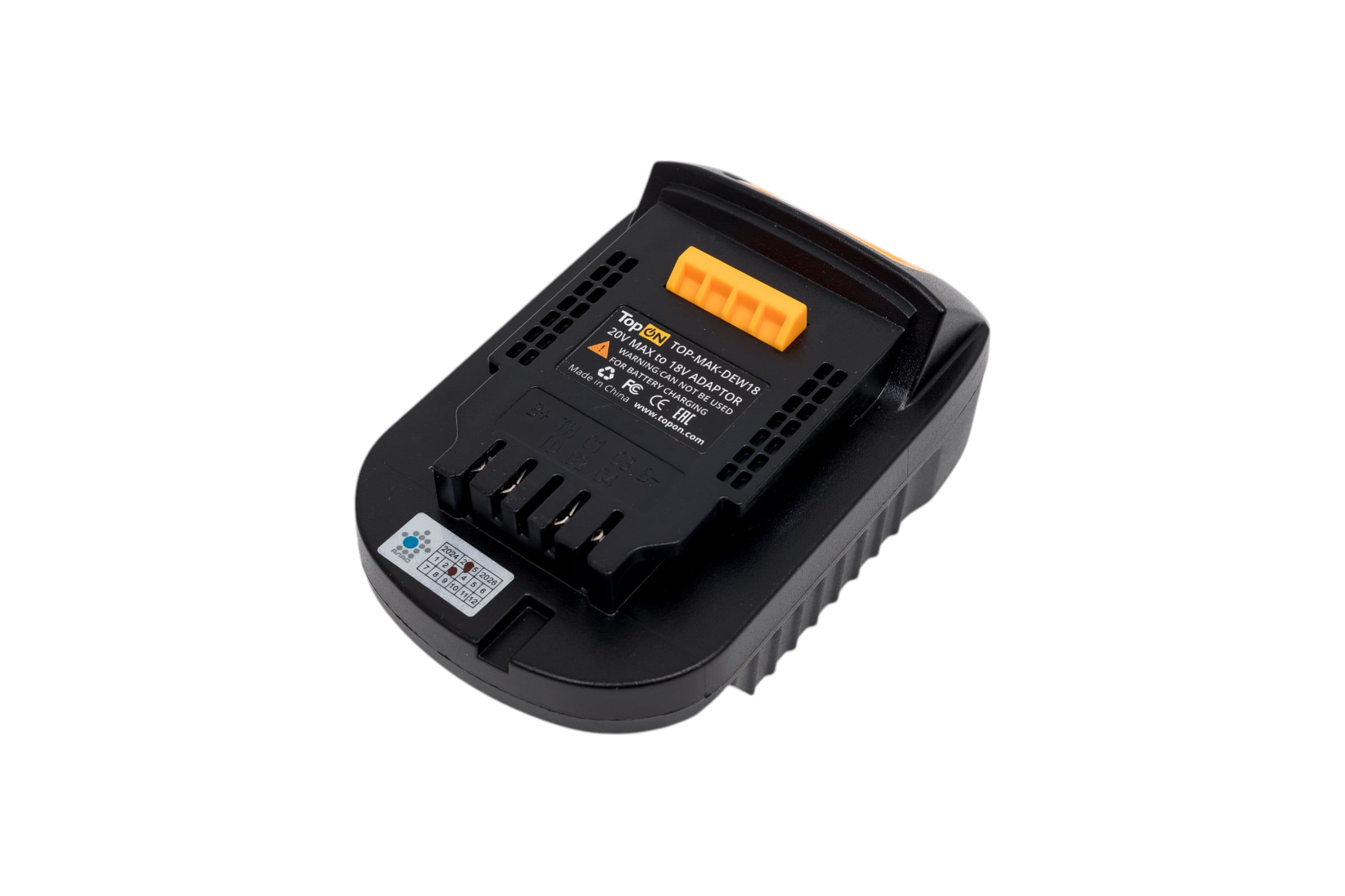 АдаптерTopOnдляMakita18VLi-ionBatteryдляDeWALT18V/20V,Li-ionbatteryTOP-MAK-DEW18/20