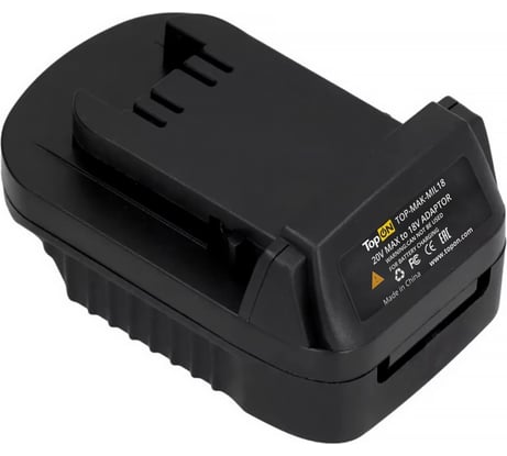 Адаптер TopOn для Makita 18V Battery, для Milwaukee 18V Li-ion battery TOP-MAK-MIL18