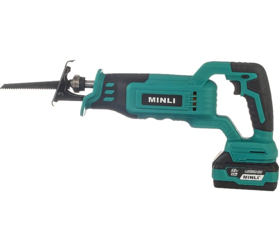 Аккумуляторная сабельная пила MINLI 55mm Li-ion 18Vx2 DC302BL-4.0A