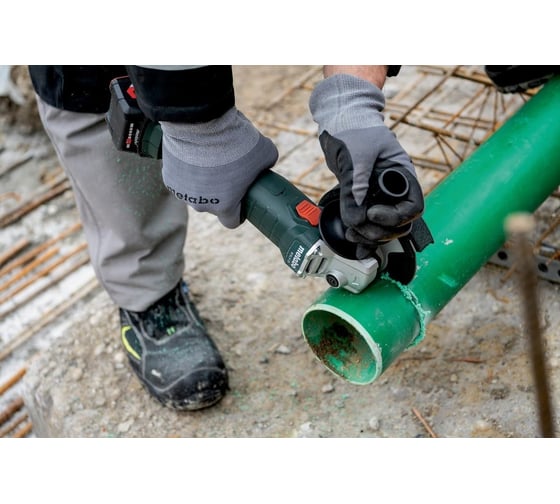 Аккумуляторная угловая шлифовальная машина Metabo W 18  L 9-125 Quick без АКК и ЗУ 602249850