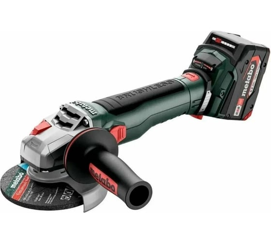 Угловая шлифовальная машина Metabo WB 18 LT BL 11-125 Quick ang.batt.(cor 613054840