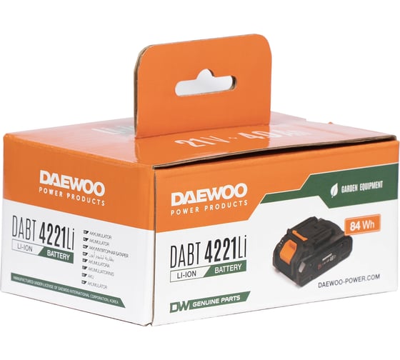 Батарея аккумуляторная DAEWOO DABT 4221Li