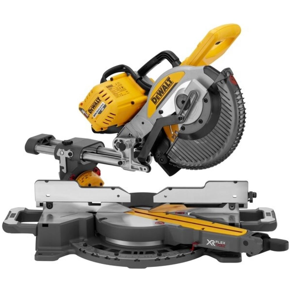 Бесщеточная торцовочная пила DEWALT 54 В XR FLEXVOLT DCS727N-XJ ...