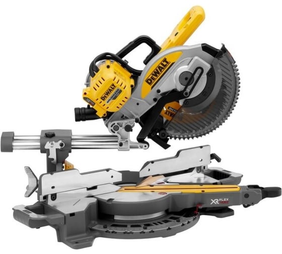 Бесщеточная торцовочная пила DEWALT 54 В XR FLEXVOLT DCS727N-XJ