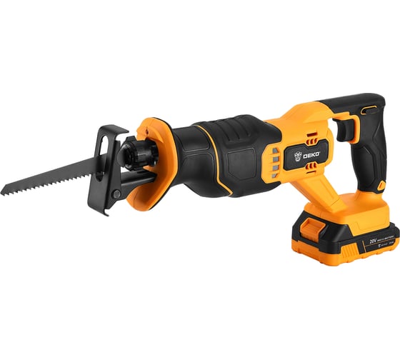Аккумуляторная сабельная пила DEKO DKRS20 20 В, 1х2.0 Ач 063-4206